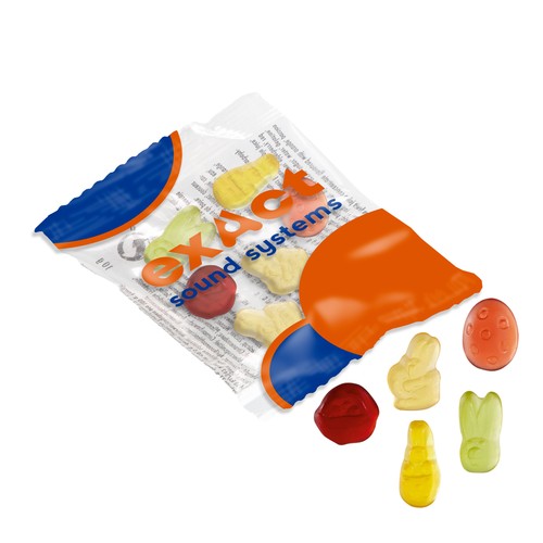 Vruchtengummies in veel standaard vormen