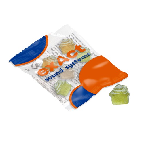 Vruchtengummies in veel standaard vormen