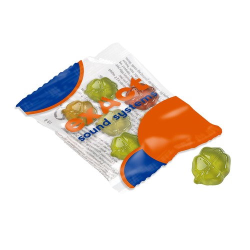 Vruchtengummies in veel standaard vormen