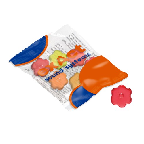 Vruchtengummies in veel standaard vormen