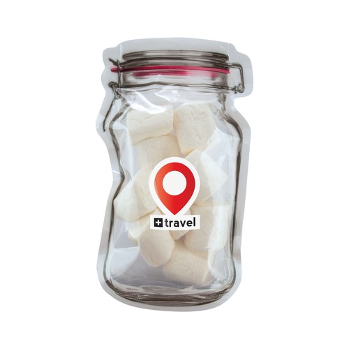 Mailing “weckpot” midi gevuld met snoep