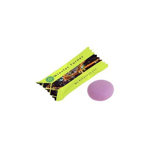 Flowpack met een Mentos mint