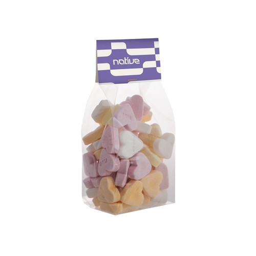 Blokzakje met kopkaartje en 150 gram snoep