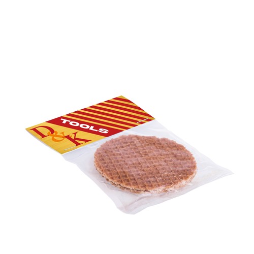 Roomboter stroopwafel met kopkaartje