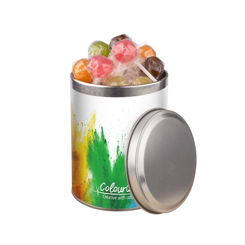 Medium rond blik, 0,9 liter