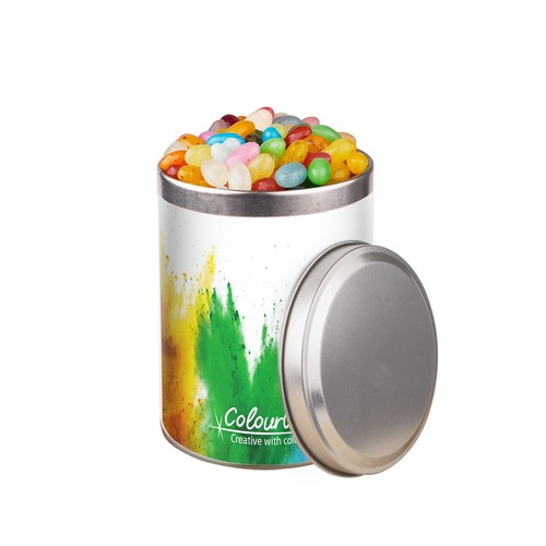 Medium rond blik, 0,9 liter