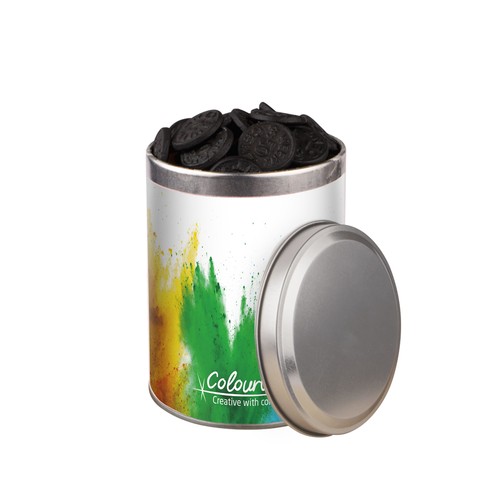 Medium rond blik, 0,9 liter