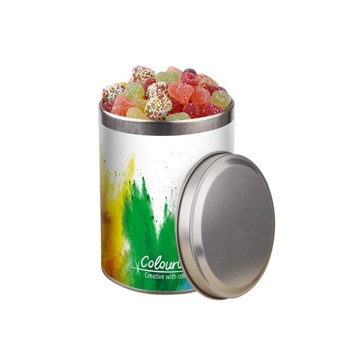 Medium rond blik, 0,9 liter