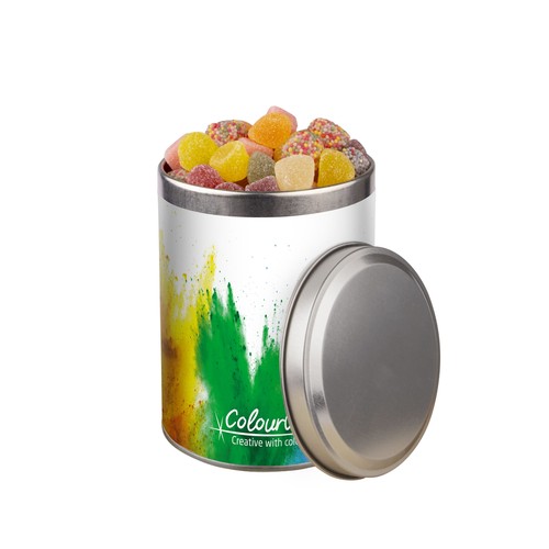 Medium rond blik, 0,9 liter