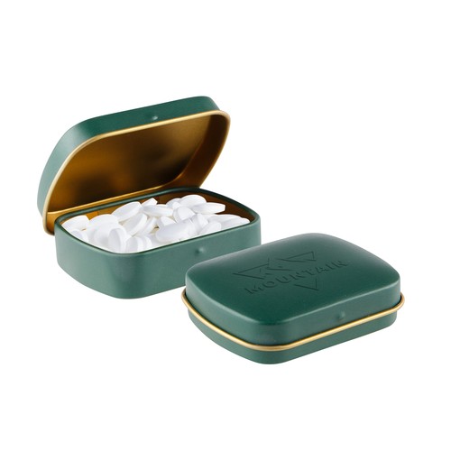 Mini scharnierblikje embossing