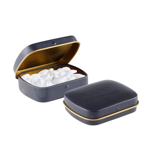 Mini scharnierblikje embossing