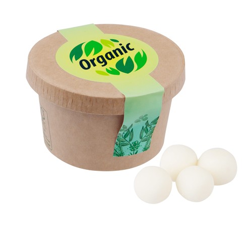 Kartonnen bekertje met snoep