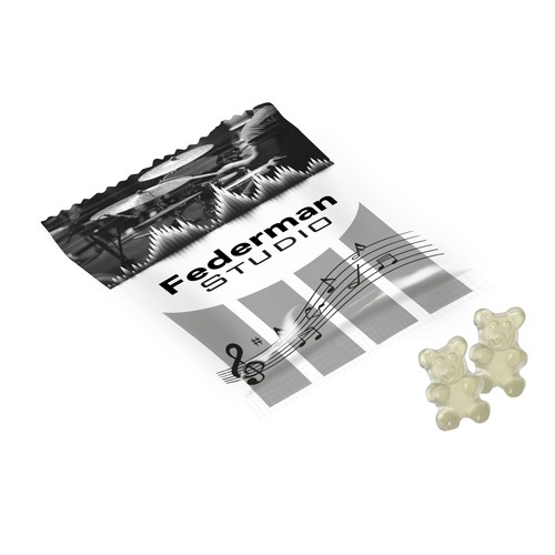Vruchtengummie beertjes in 1 kleur