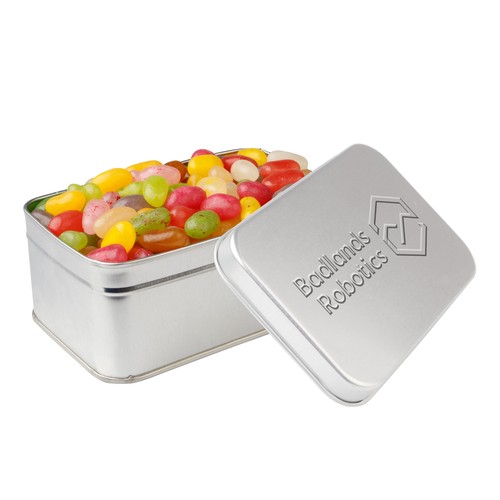 Rechthoekig blik met embossing