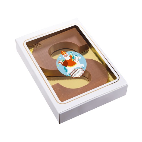 Sinterklaasletter “S” melk 150 gram