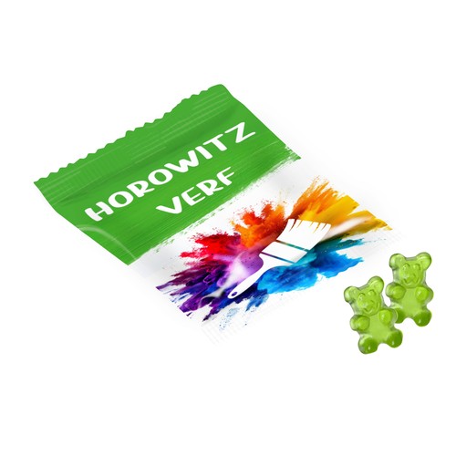 Vruchtengummie beertjes in 1 kleur