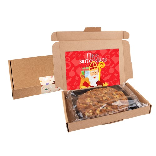 Brievenbusdoosje met een Speculaastaartje