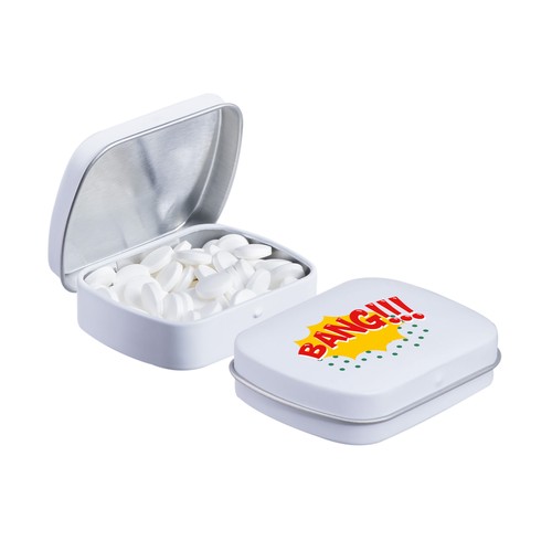 Turbo mini scharnierblikje met pepermunt