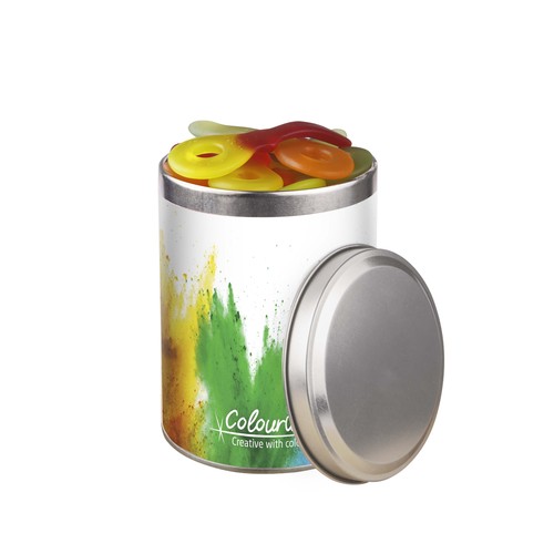 Medium rond blik, 0,9 liter
