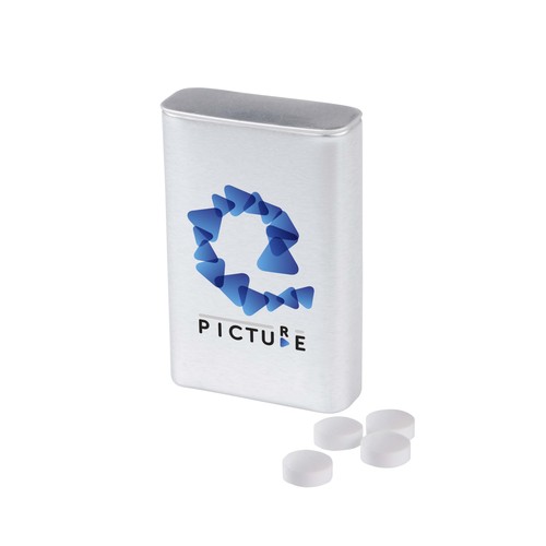 Pocketblikje met pepermunt
