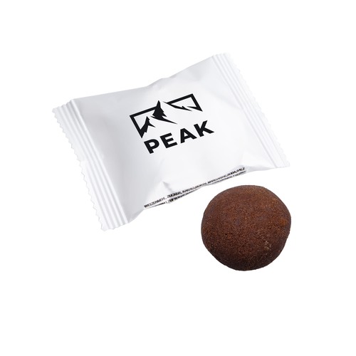 Individueel verpakt koekje in bedrukte folie