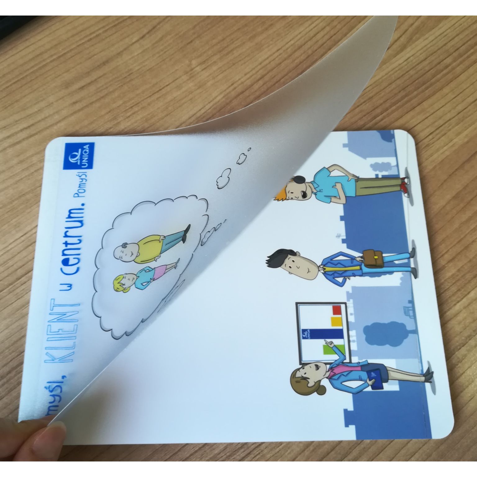 Tapis de souris pour tâches spéciales avec cadre photo ou couverture ouvrable - 5