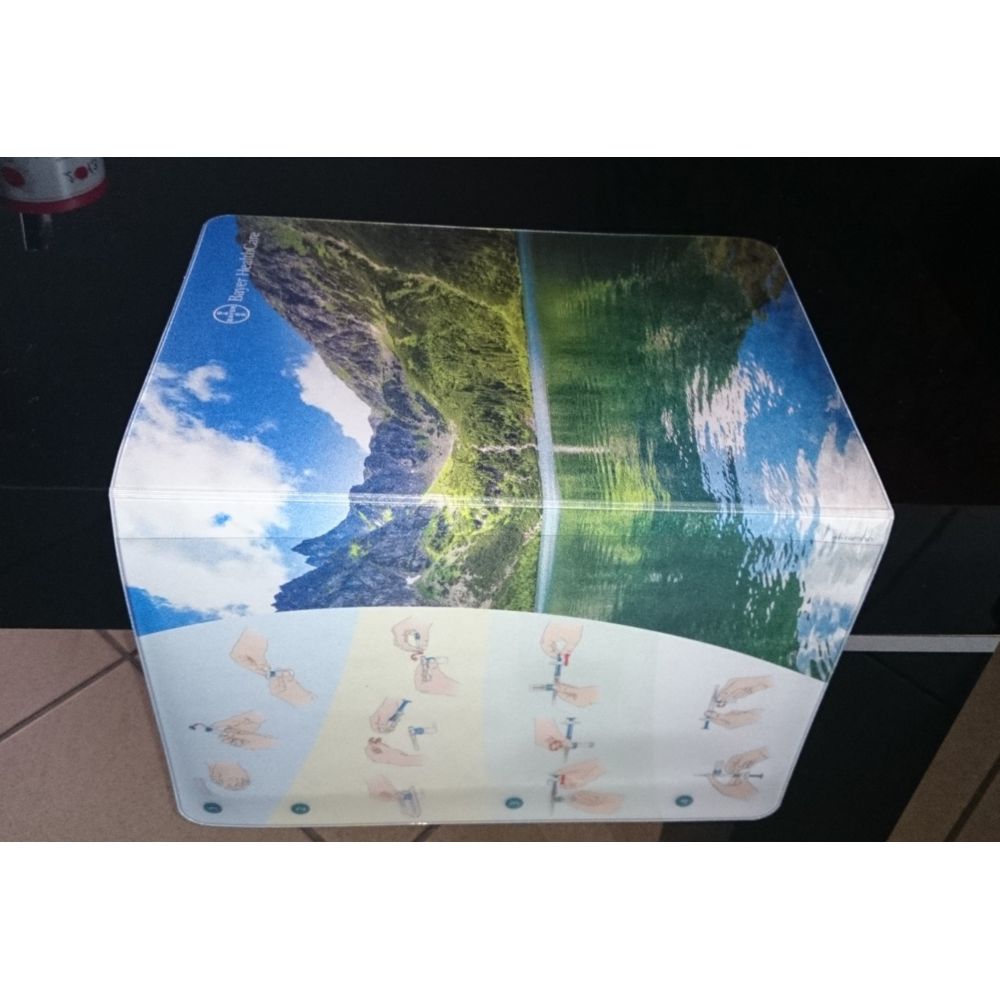 Sous-mains pliables, sous-mains avec des pochettes ou une couverture ouvrable - 1