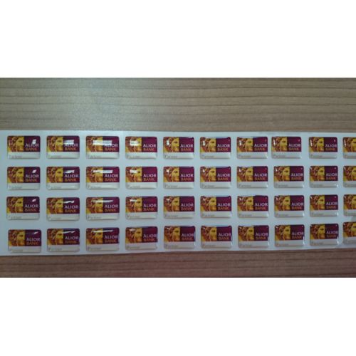 Autocollants avec résine époxy - 2