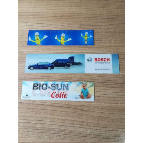 Règles et marque-pages pvc, pp, pet  et lenticulaires - 3