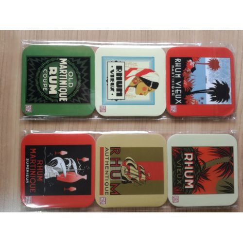 Sous-verres à fond de carton - 3