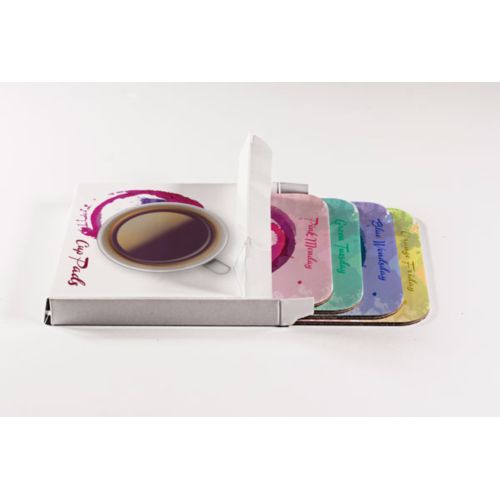 Sous-verres à fond de carton - 4