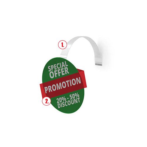 Stop rayons, wobblers, shelfliners, stoppers - 2