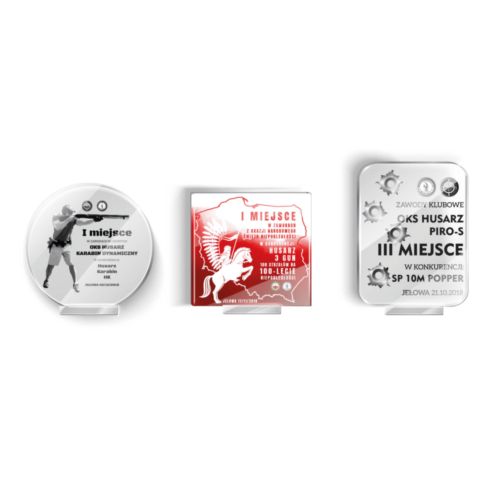 Trophées de plexiglass - 2