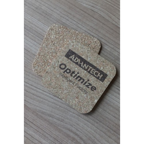 SOUS-VERRES ECO EN LIÈGE AVEC GRAVURE LASER - 7