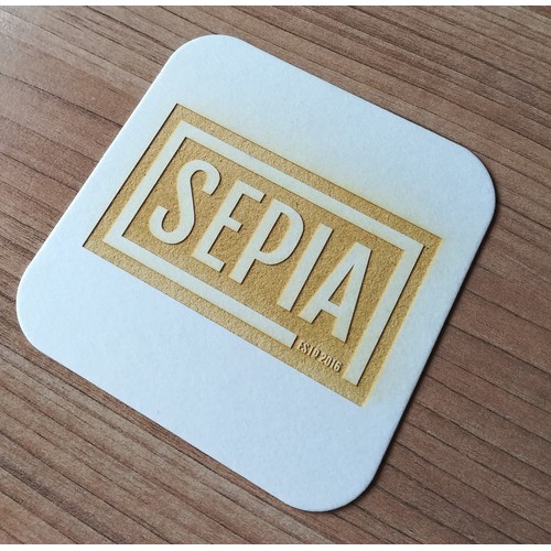 SOUS-BOCKS ECO EN CARTON AVEC GRAVURE LASER PERSONNALISÉ