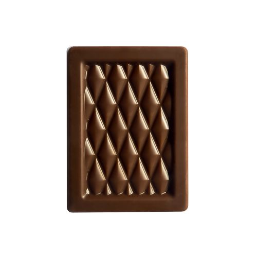 Boîte de 20 carrés 5g de chocolat au lait 42% de cacao thumbnail 5