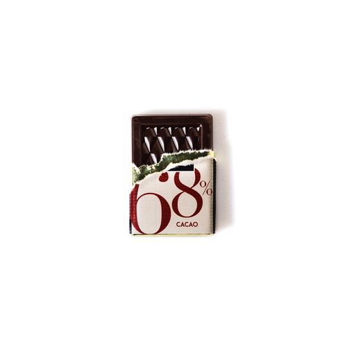 Carré 5g chocolat noir 68% de cacao origine Mexique thumbnail 5
