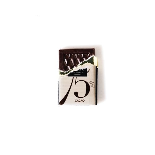 Carré 5g chocolat noir 75% de cacao origine Tanzanie thumbnail 5