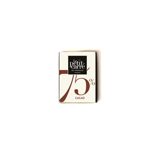 Carré 5g chocolat noir 75% de cacao origine Tanzanie thumbnail 7