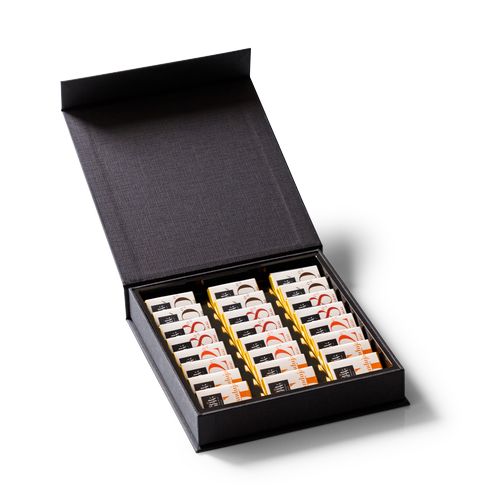 Coffret Dégustation personnalisé 24 carrés de chocolat thumbnail 4