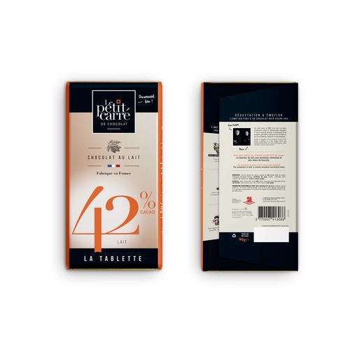 Tablette 90g Chocolat au lait 42% de cacao thumbnail 5