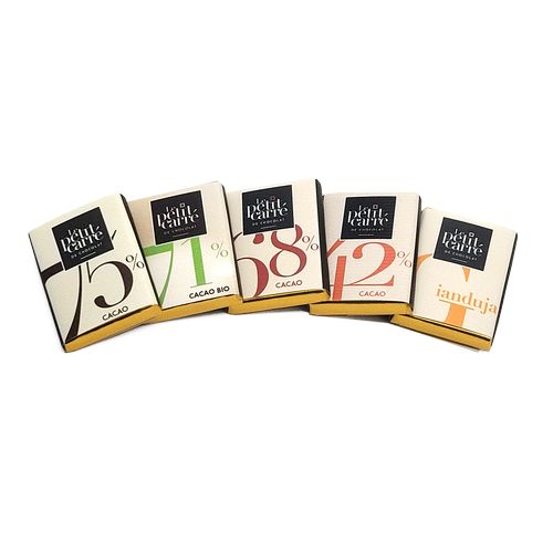 Carré 5g chocolat Gianduja (lait-noisettes) thumbnail 9