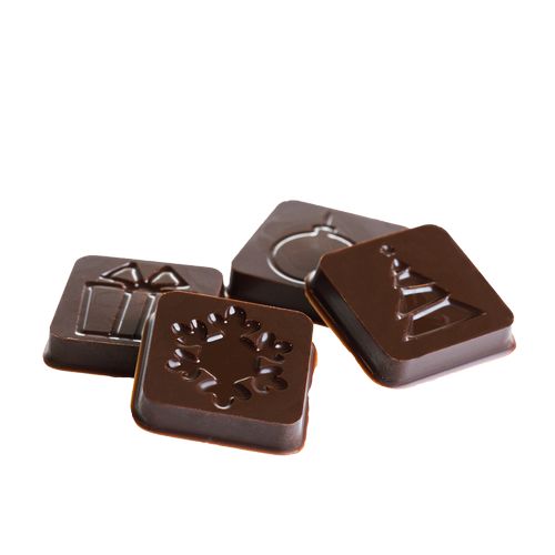 Calendrier de l'Avent personnalisé chocolat noir Basic 60 thumbnail 5
