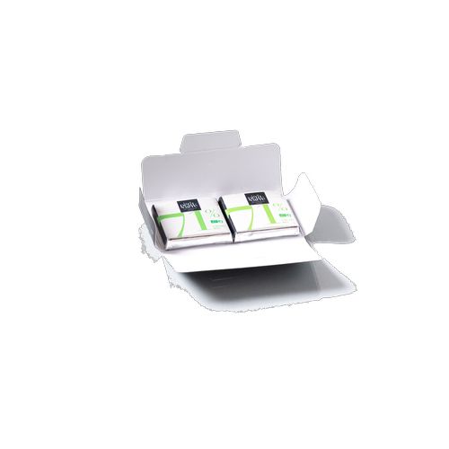 Pochette personnalisée 2 carrés de chocolat noir thumbnail 4