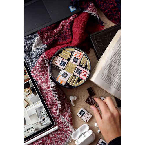 Coffret Harmonie personnalisé 40 carrés de chocolat thumbnail 8