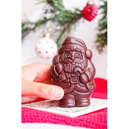 Moulage Père Noël 50g Noir 70% Bio thumbnail 6