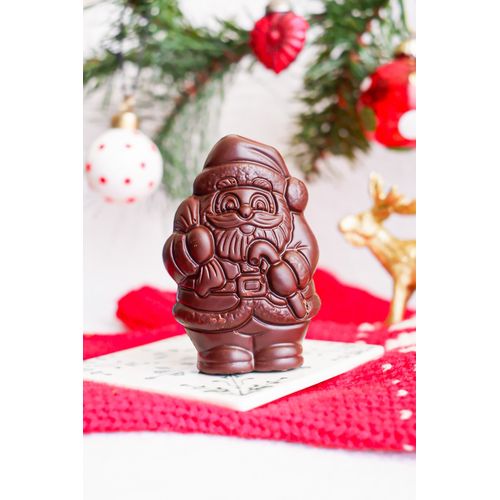 Moulage Père Noël 50g Noir 70% Bio thumbnail 7