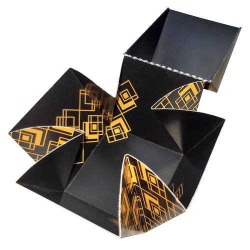 Cube personnalisé 5 carrés de chocolat thumbnail 4