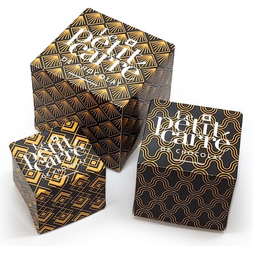 Cube personnalisé 10 carrés de chocolat thumbnail 9