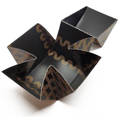 Cube personnalisé 10 carrés de chocolat thumbnail 4